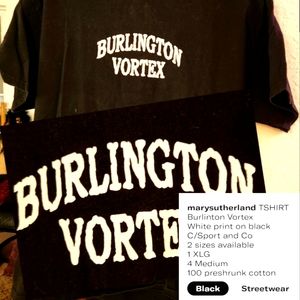 Tshirt . Promotional Tshirt . Black with white print.  New from the Sci-Fi Cafe